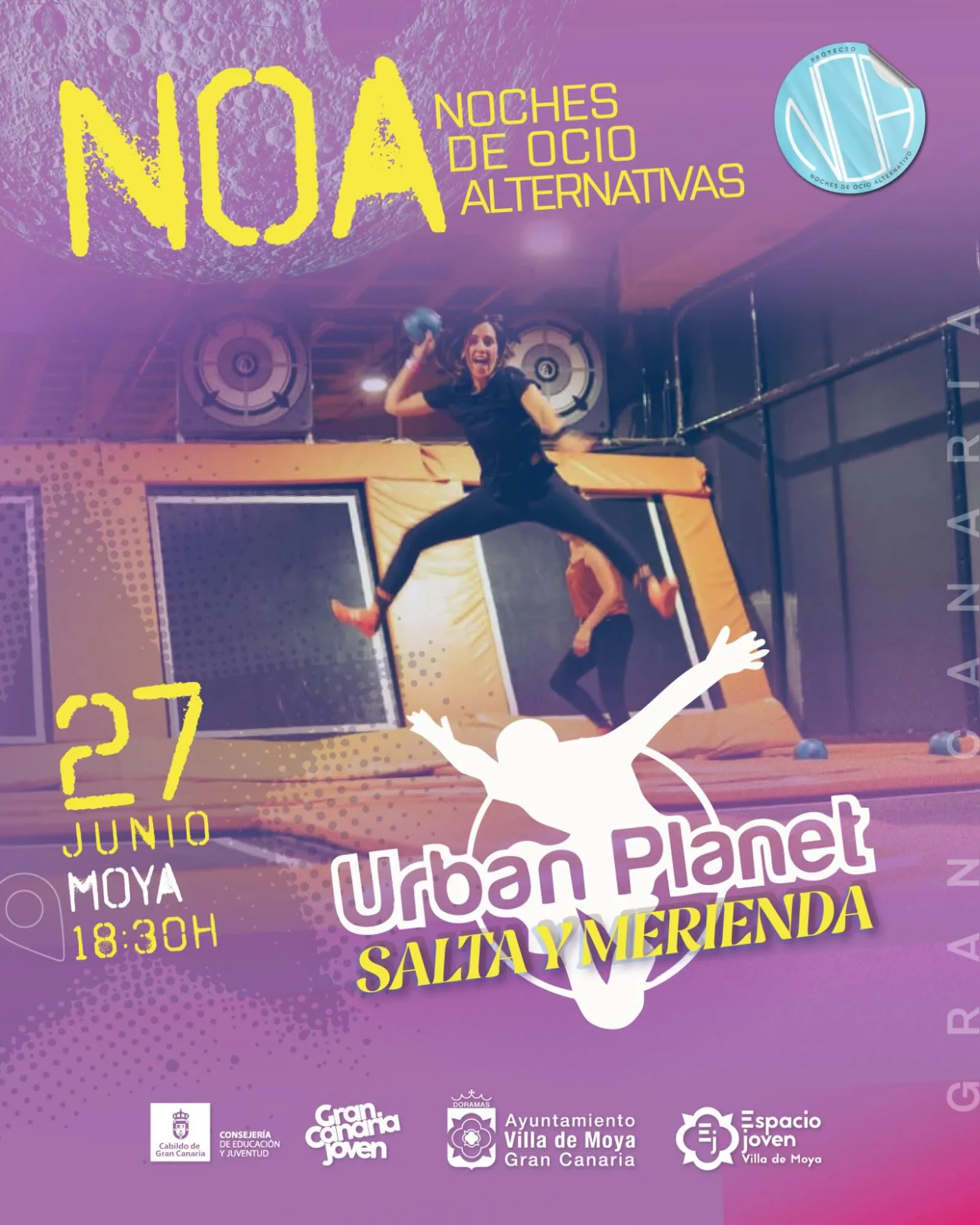Urban Planet: Salta y merienda en Moya - Eventos Gran Canaria
