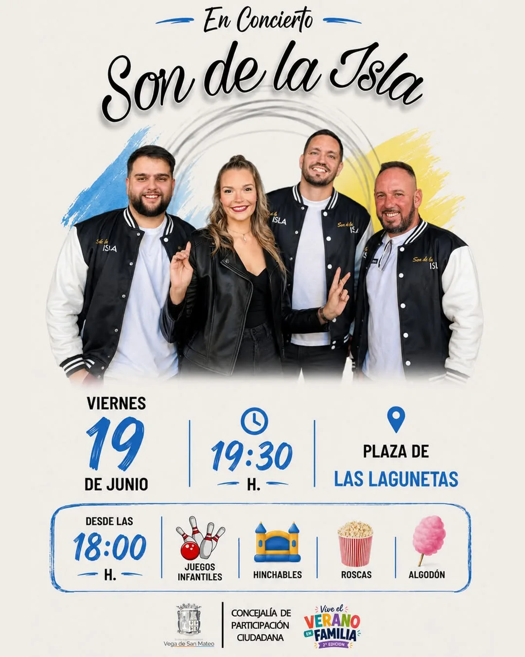 Música – «Actuación de Son de la Isla en Las Lagunetas»