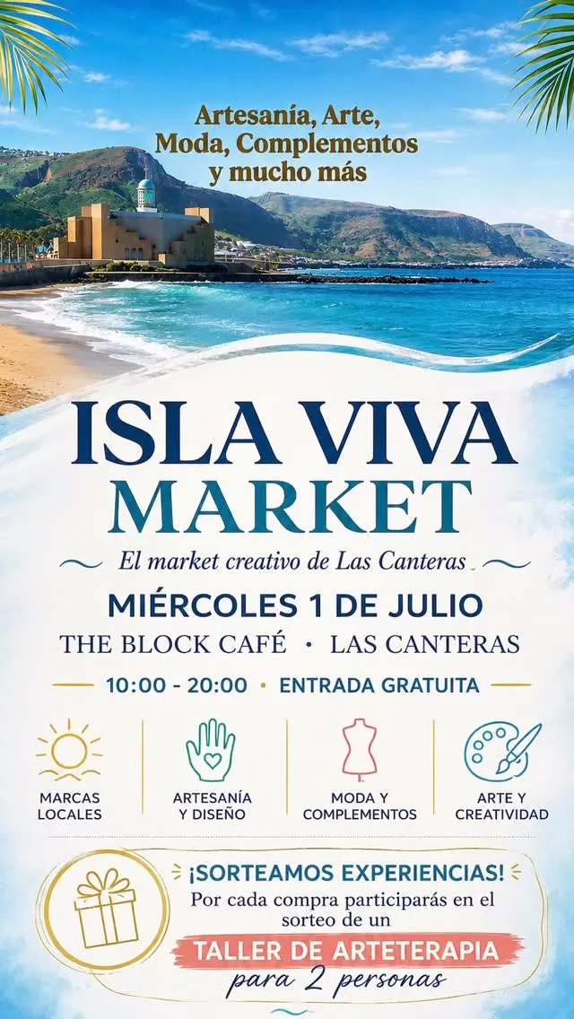 Isla Viva Market en The Block Café - Eventos Gran Canaria