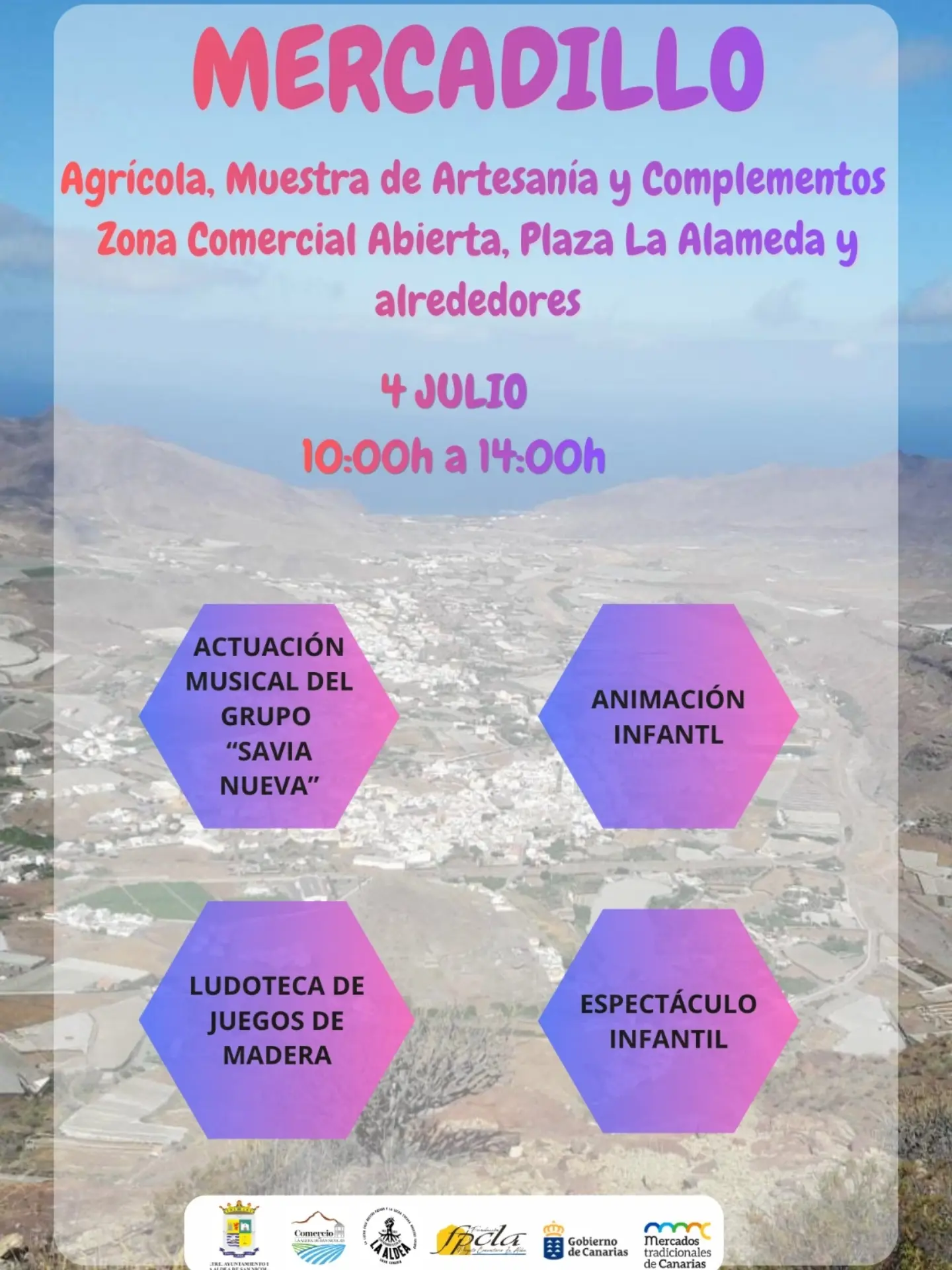 Mercadillo Agrícola, Muestra de Artesanía y Complementos