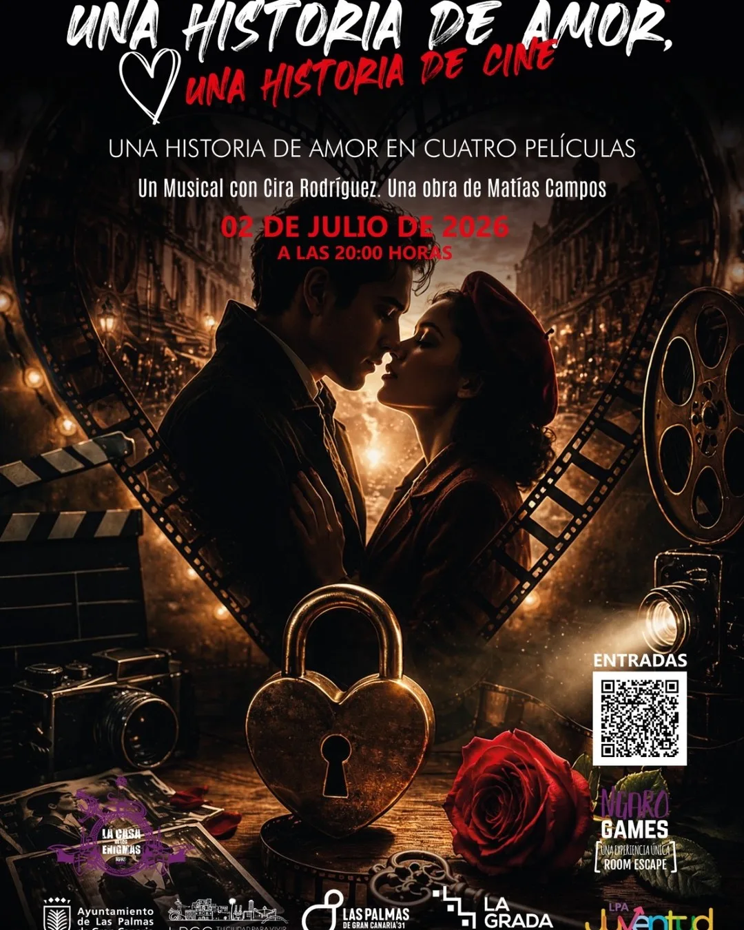 Musical Escenas de cine en La Grada - Eventos Gran Canaria