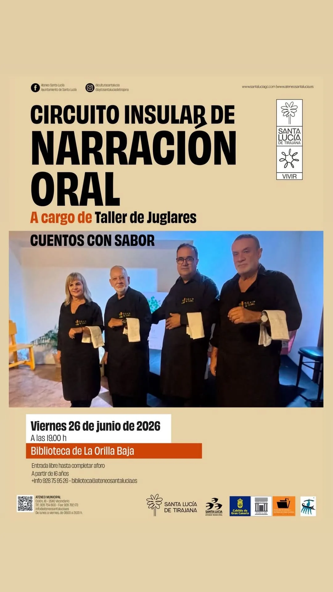 Narración – «Cuentos con sabor»
