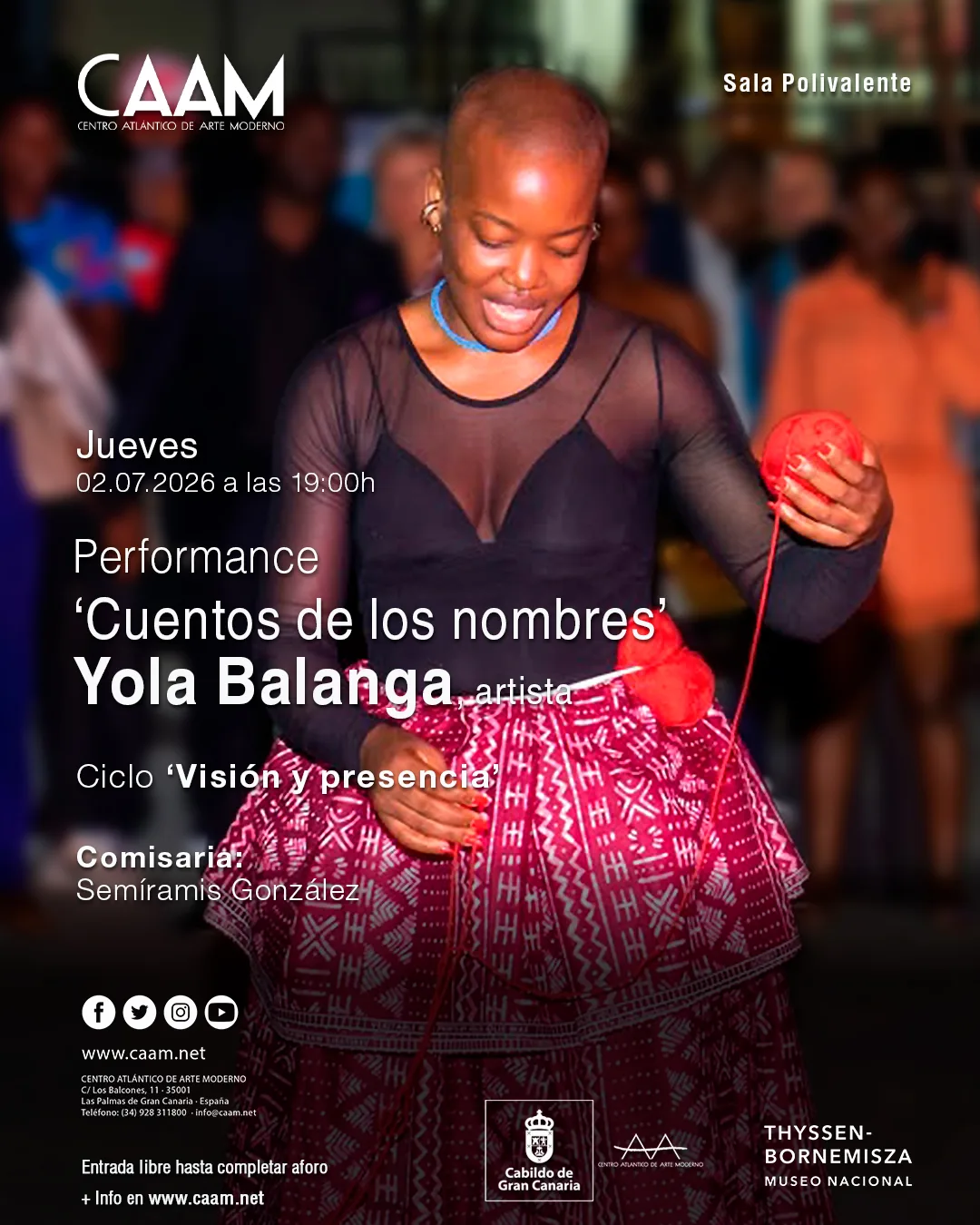 Performance – «Cuentos de los nombres»