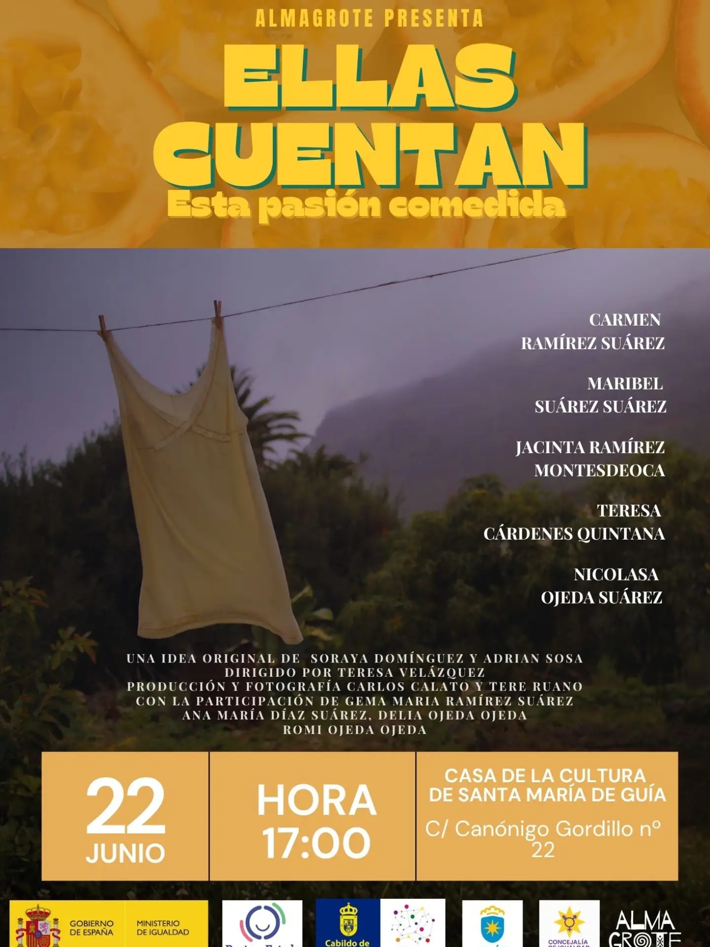 Presentación de Ellas cuentan en Guía - Eventos Gran Canaria