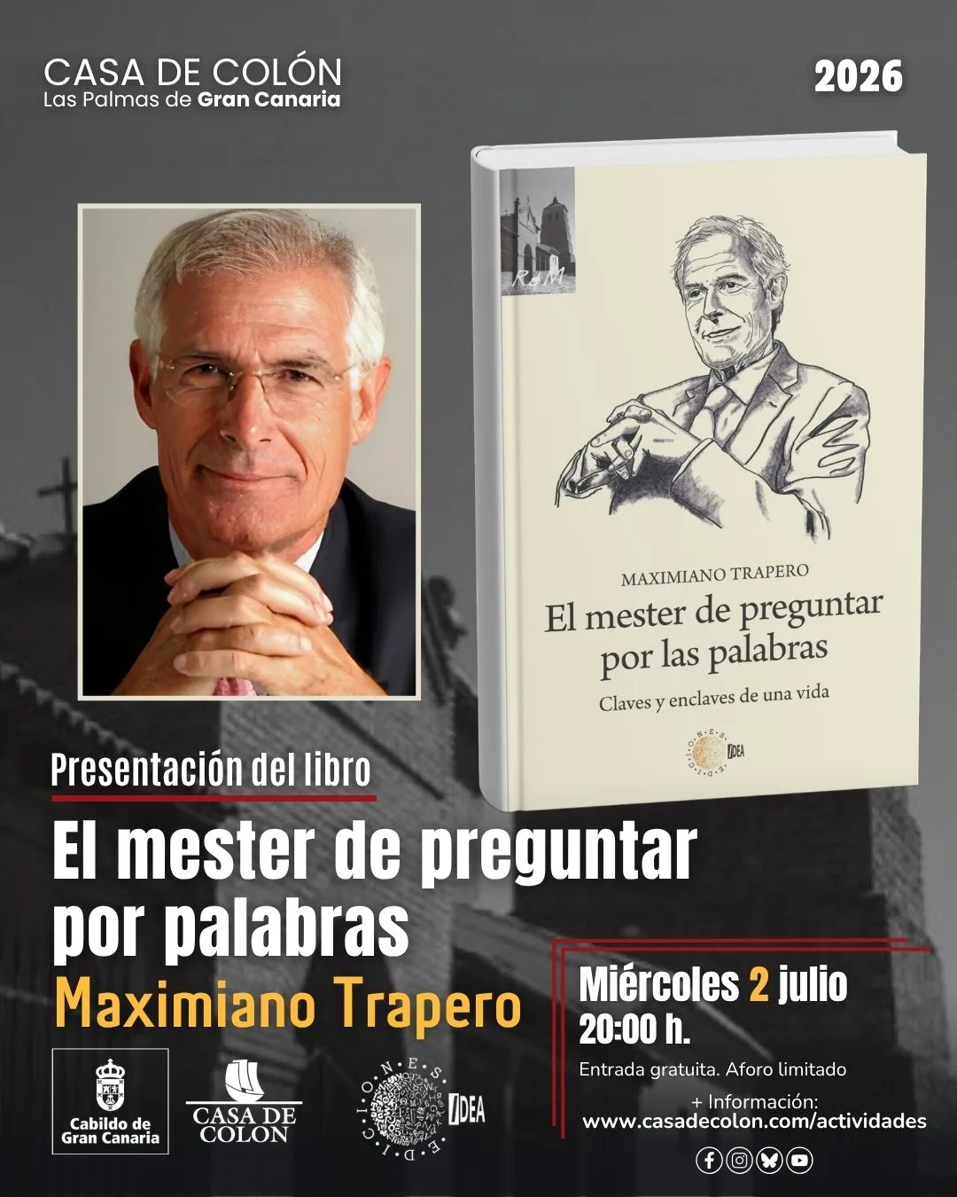 Presentación – Libro «El mester de preguntar por las palabras»