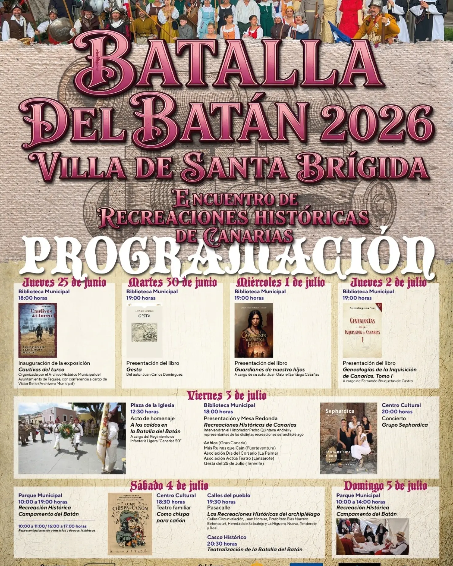 Gesta en la Biblioteca de Santa Brígida - Eventos Gran Canaria