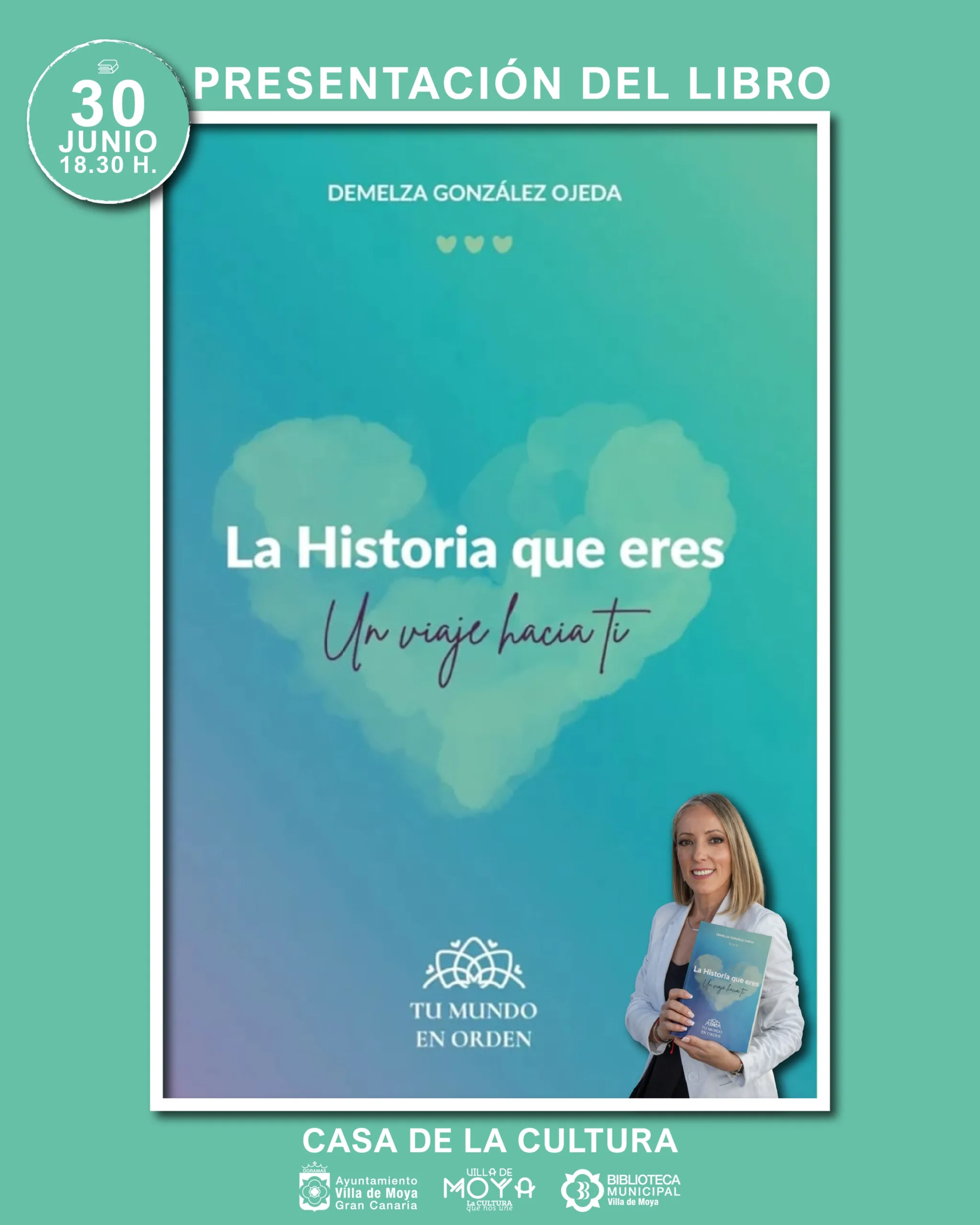Presentación de La historia que eres en Moya