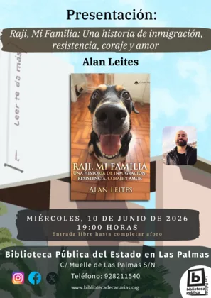Presentación - Libro «Raji, mi familia» - Eventos Gran Canaria
