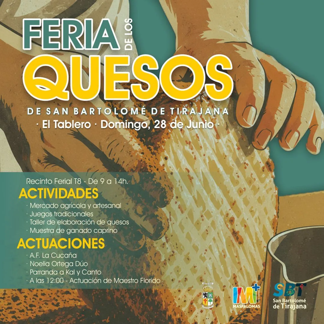 Feria de los Quesos en San Bartolomé - Eventos Gran Canaria