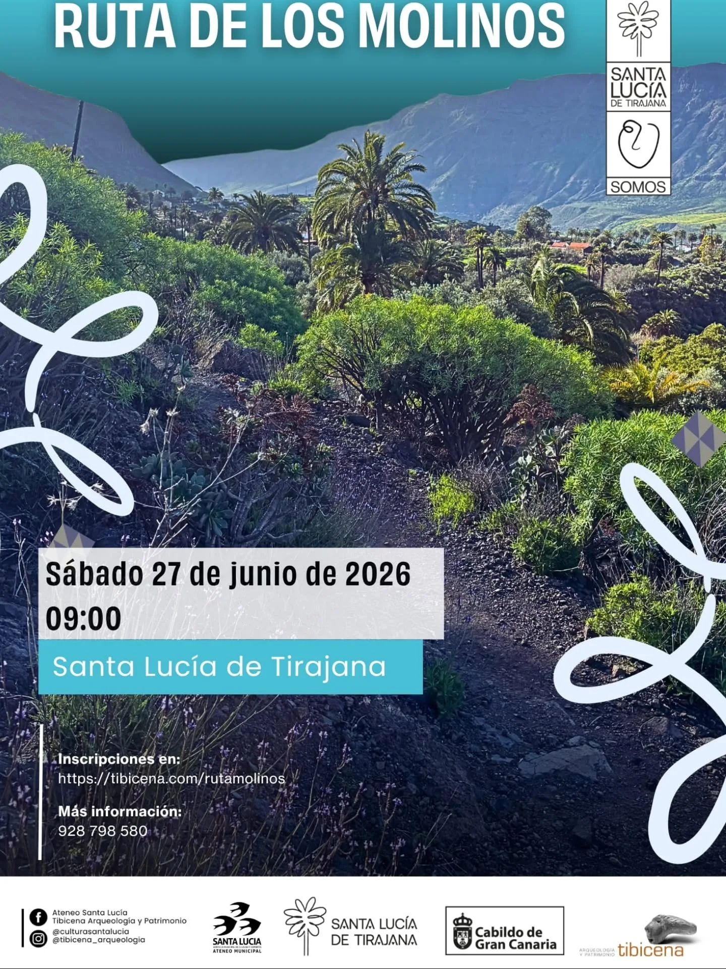 Ruta de los Molinos en Santa Lucía de Tirajana