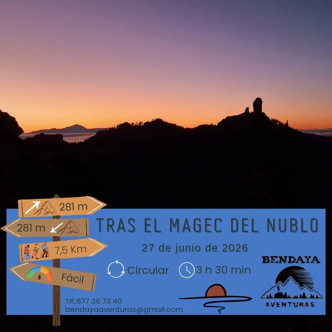 Senderismo: Tras el Magec del Nublo en Tejeda