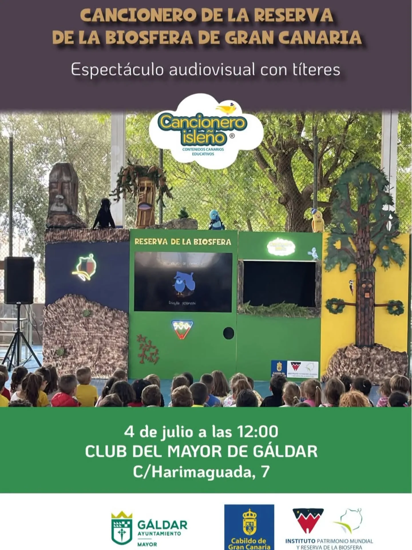 Títeres – «Cancionero de la Reserva de la Biosfera de Gran Canaria»