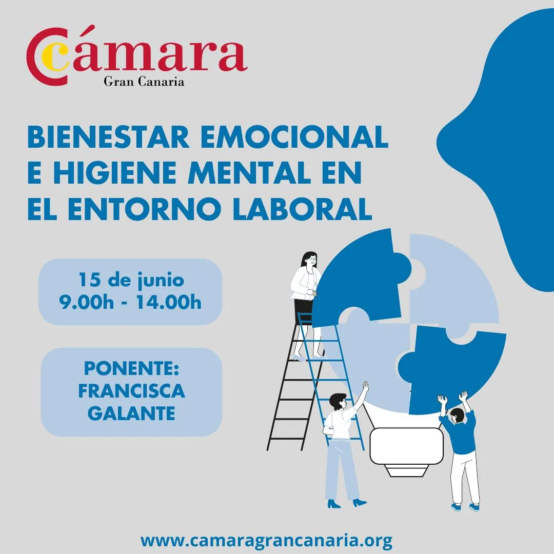 Taller de bienestar emocional en Cámara Gran Canaria