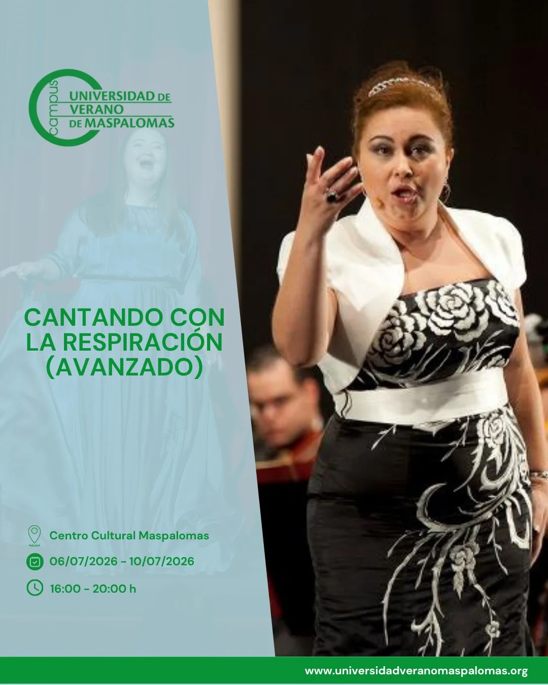Taller Cantando con la respiración en Maspalomas