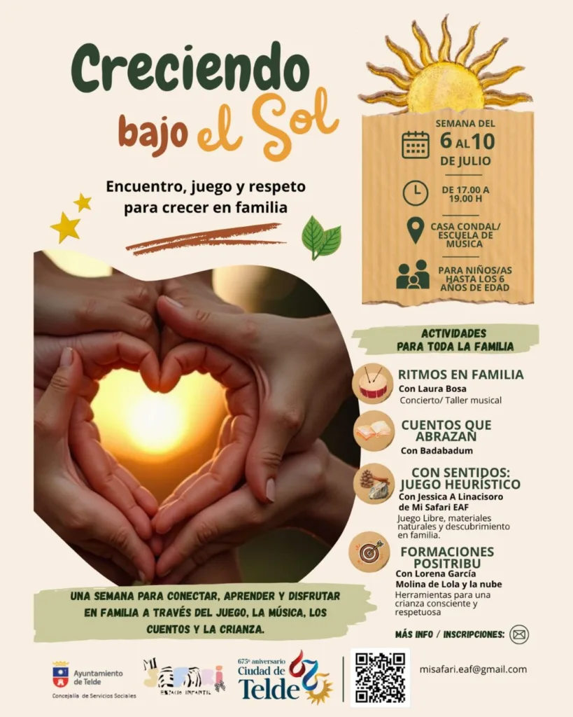 Taller Creciendo bajo el Sol en Telde - Eventos Gran Canaria