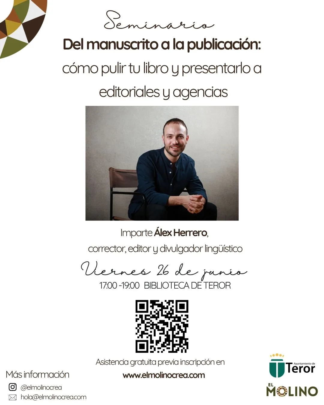 Taller – «Del manuscrito a la publicación»