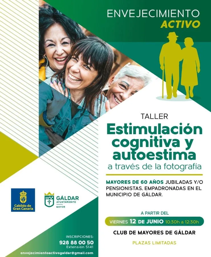 Taller de fotografía para mayores en Gáldar