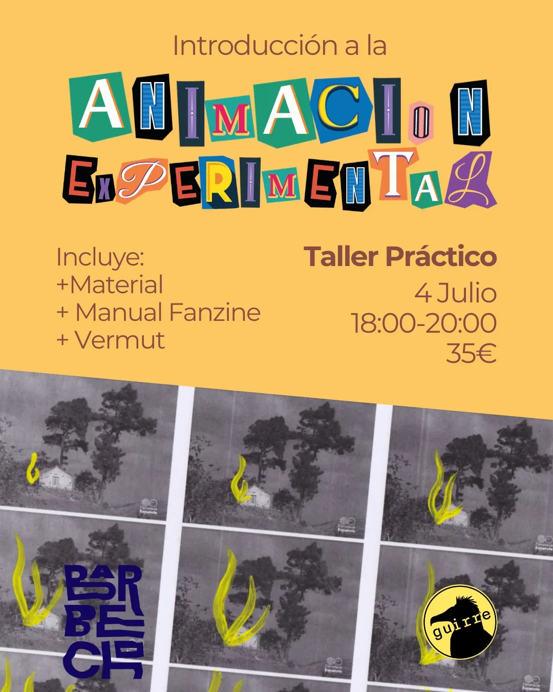 Taller de Animación Experimental en Barbecho