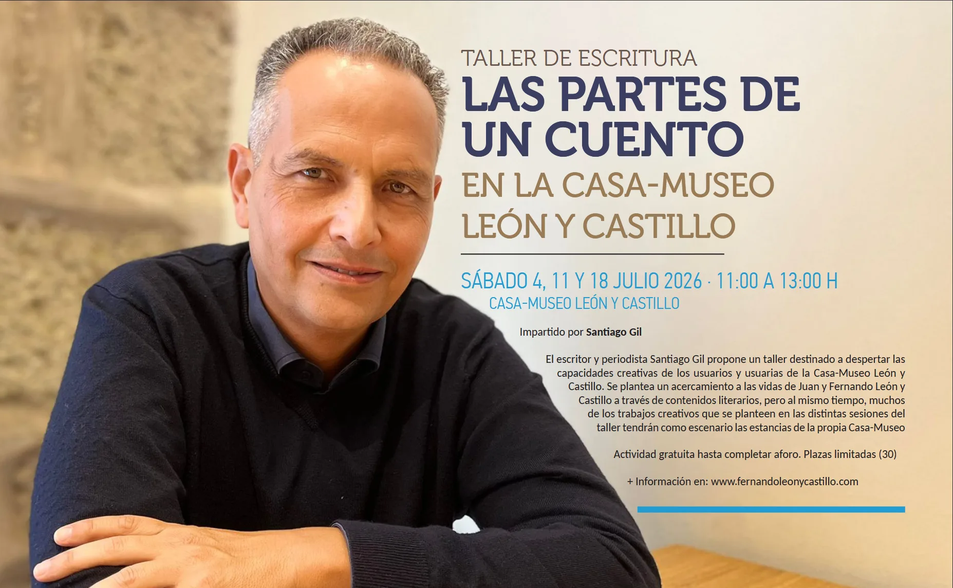Taller - Las partes de un cuento - Eventos Gran Canaria