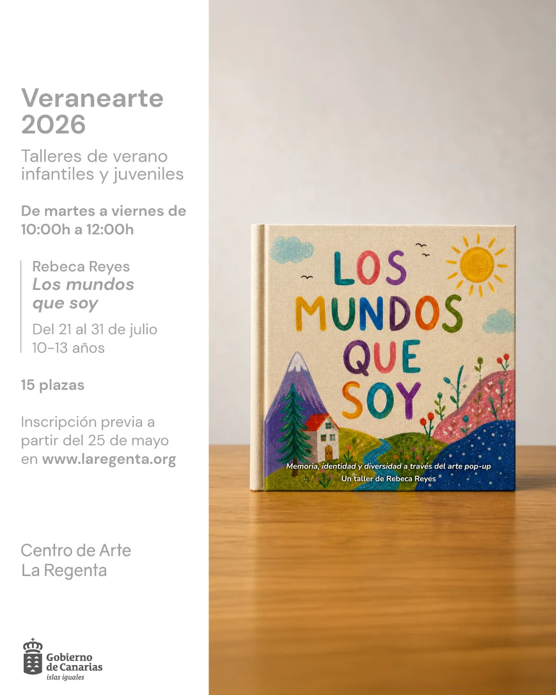Taller Los mundos que soy en La Regenta - Eventos Gran Canaria