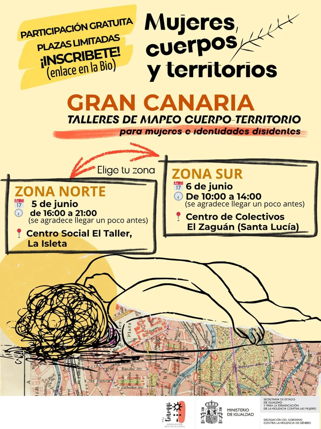 Taller – «Mujeres, Cuerpos y Territorios» Santa Lucía
