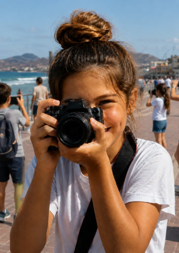 Taller de fotografía infantil en Las Palmas