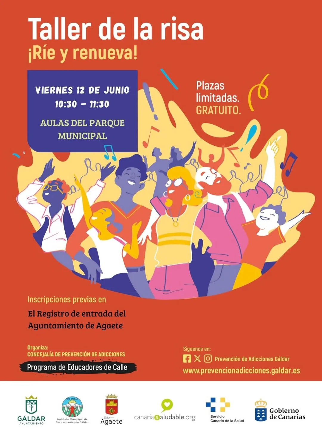 Taller - «¡Ríe y renueva!» - Eventos Gran Canaria