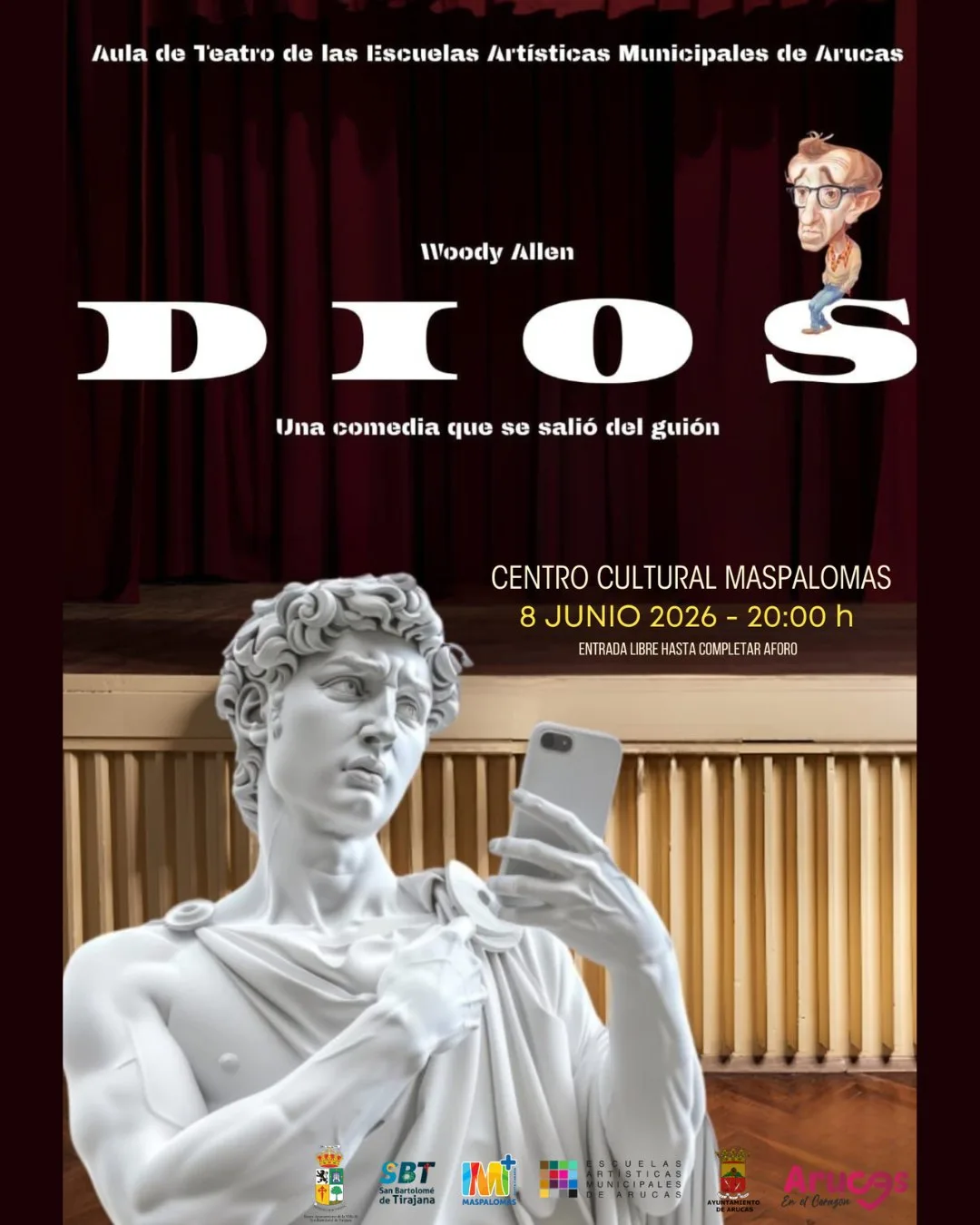 Teatro Dios en el Centro Cultural Maspalomas