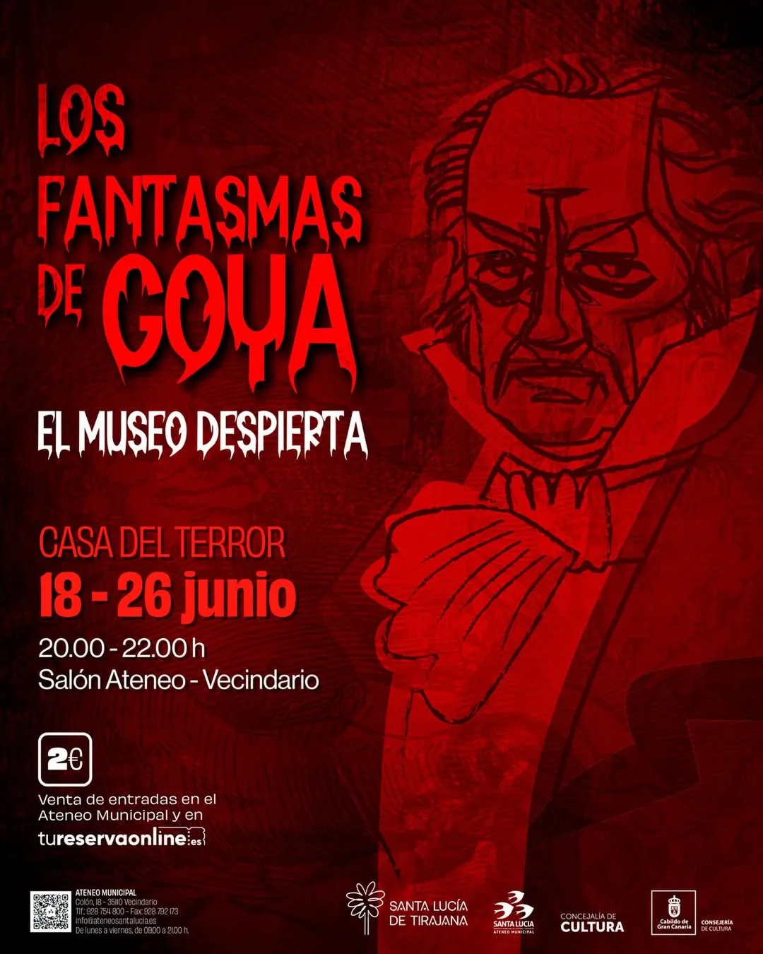Los Fantasmas de Goya en el Salón Ateneo - Eventos Gran Canaria