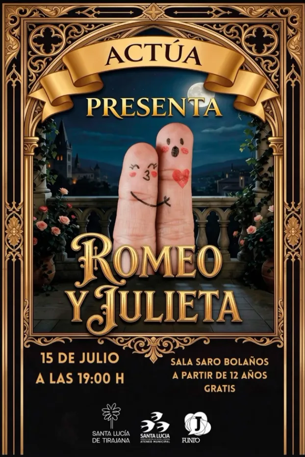 Teatro Romeo y Julieta en Sala Saro Bolaños