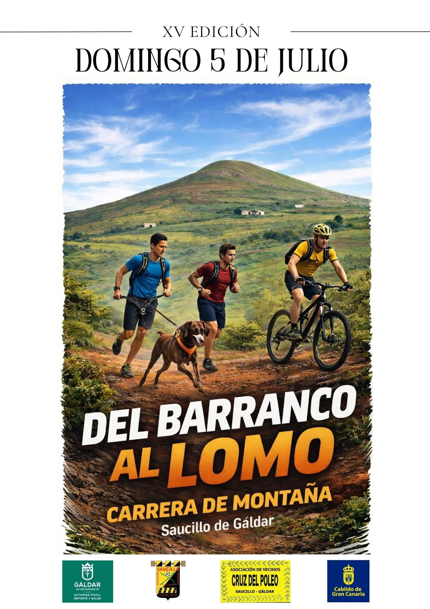 XV Carrera de Montaña de Saucillo 2026 - Eventos Gran Canaria