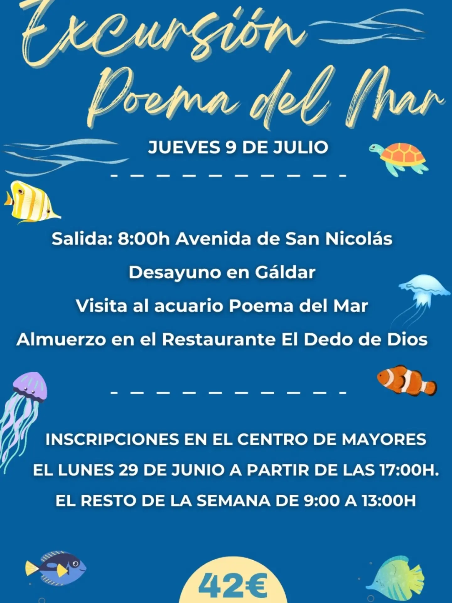 Excursión Poema del Mar en La Aldea - Eventos Gran Canaria