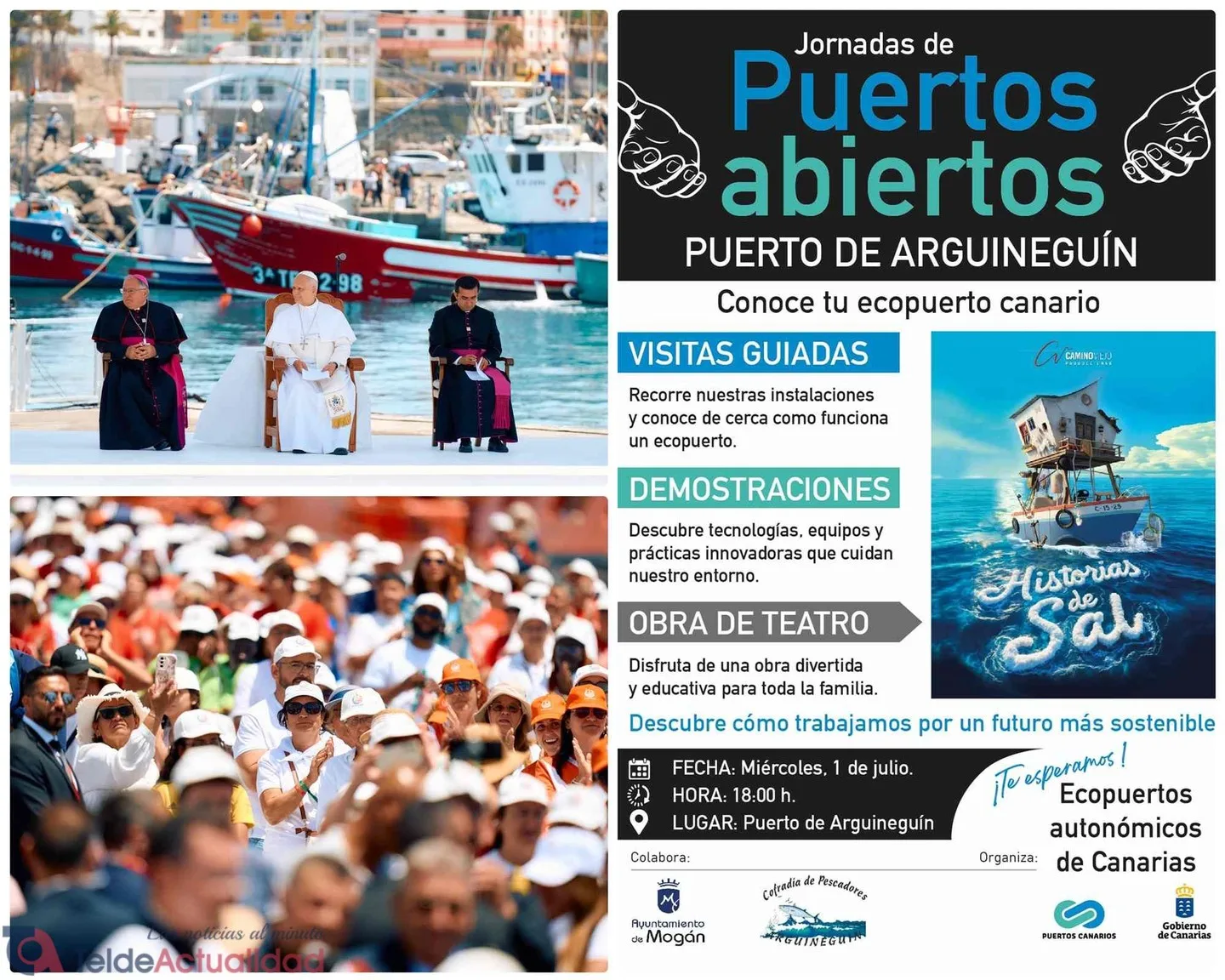 Visita Guiada – «Jornadas de Puertos Abiertos: Puerto de Arguineguín»