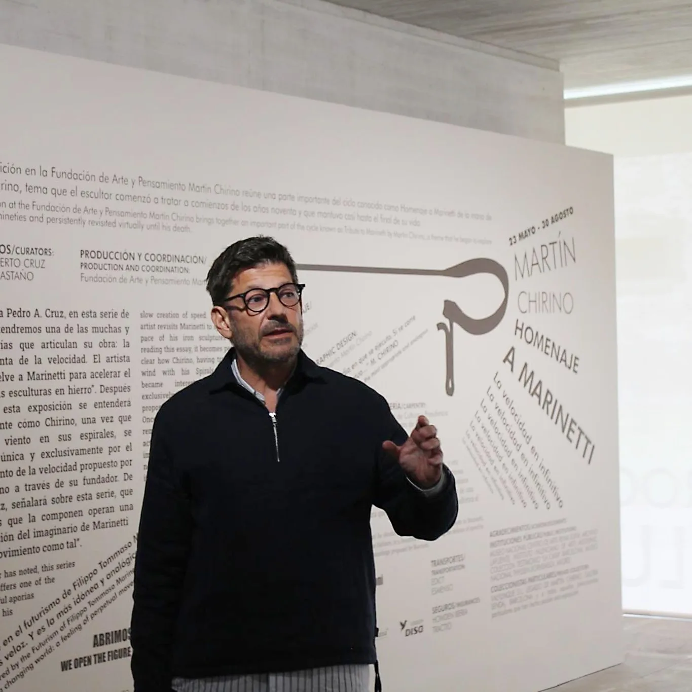 Visita Guiada – «Martín Chirino. Homenaje a Marinetti. La velocidad en infinitivo»