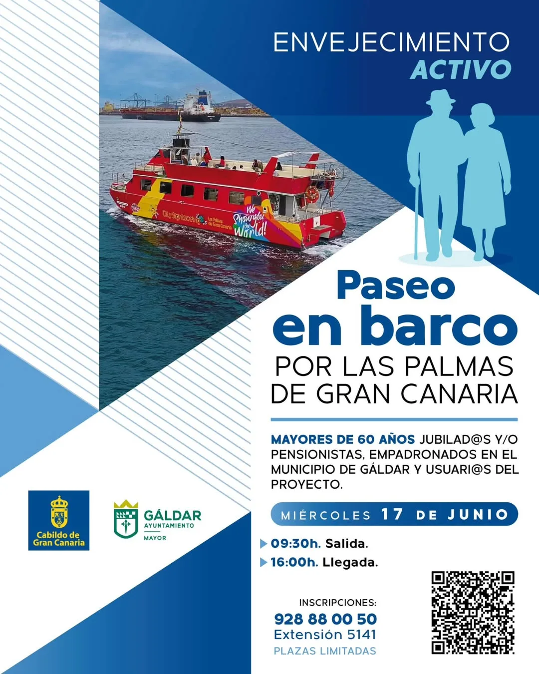 Paseo en barco por Las Palmas de Gran Canaria