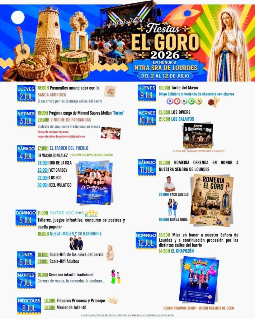 Fiestas – «Pasacalles anunciador Fiestas El Goro»