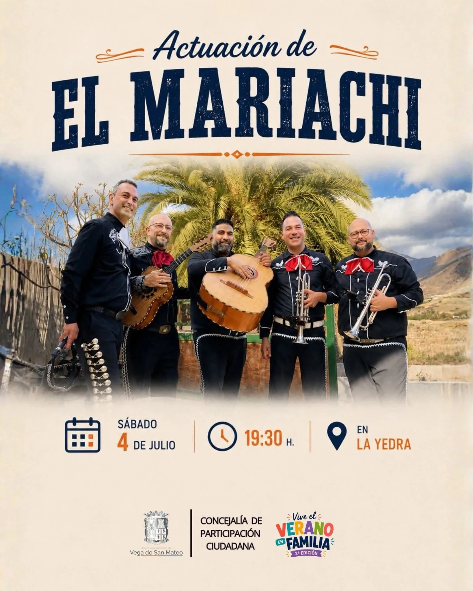 Concierto – «El Mariachi» La Yedra