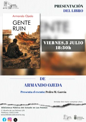 Presentación del libro Gente ruin de Armando Ojeda